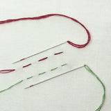 Certain Stitch - Hand Sewing Needles: Short Darners: Size 6-8 - Craftyangel