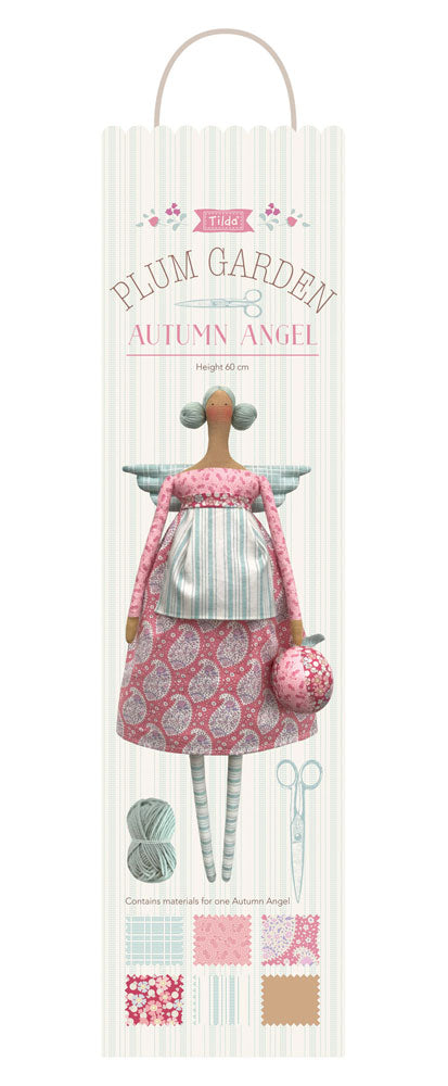 Tilda Autumn Angel - Doll kit - Plum Garden - Craftyangel
