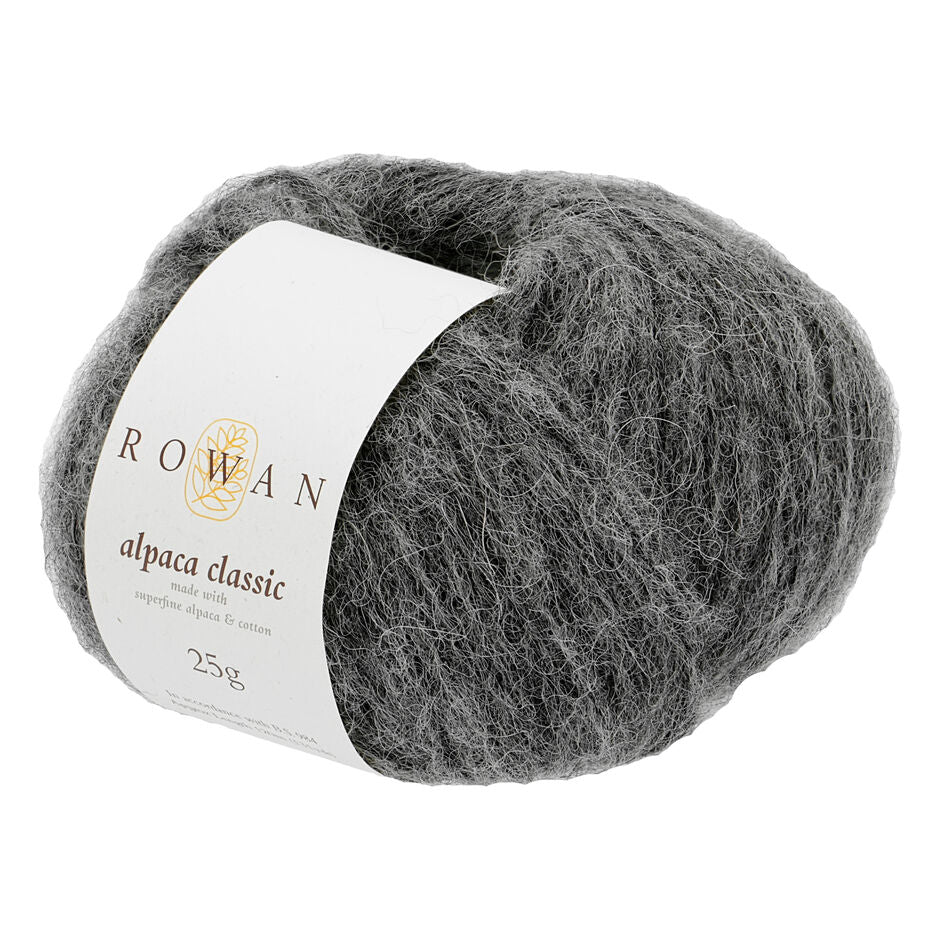 Rowan Alpaca Classic - Charcoal Melange (102)