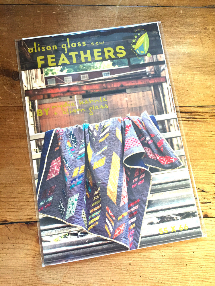 Alison Glass - Feathers quilt pattern - Craftyangel