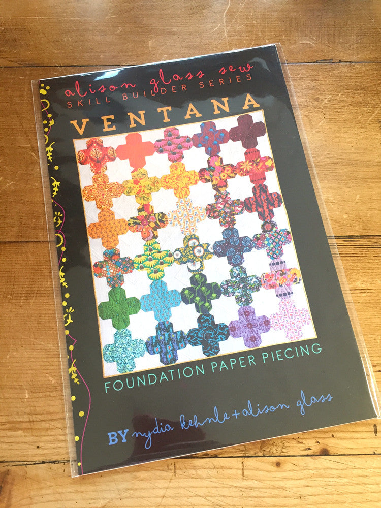 Alison Glass - Ventana quilt pattern - Craftyangel