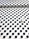 Linework - Pom Poms - black spots on white