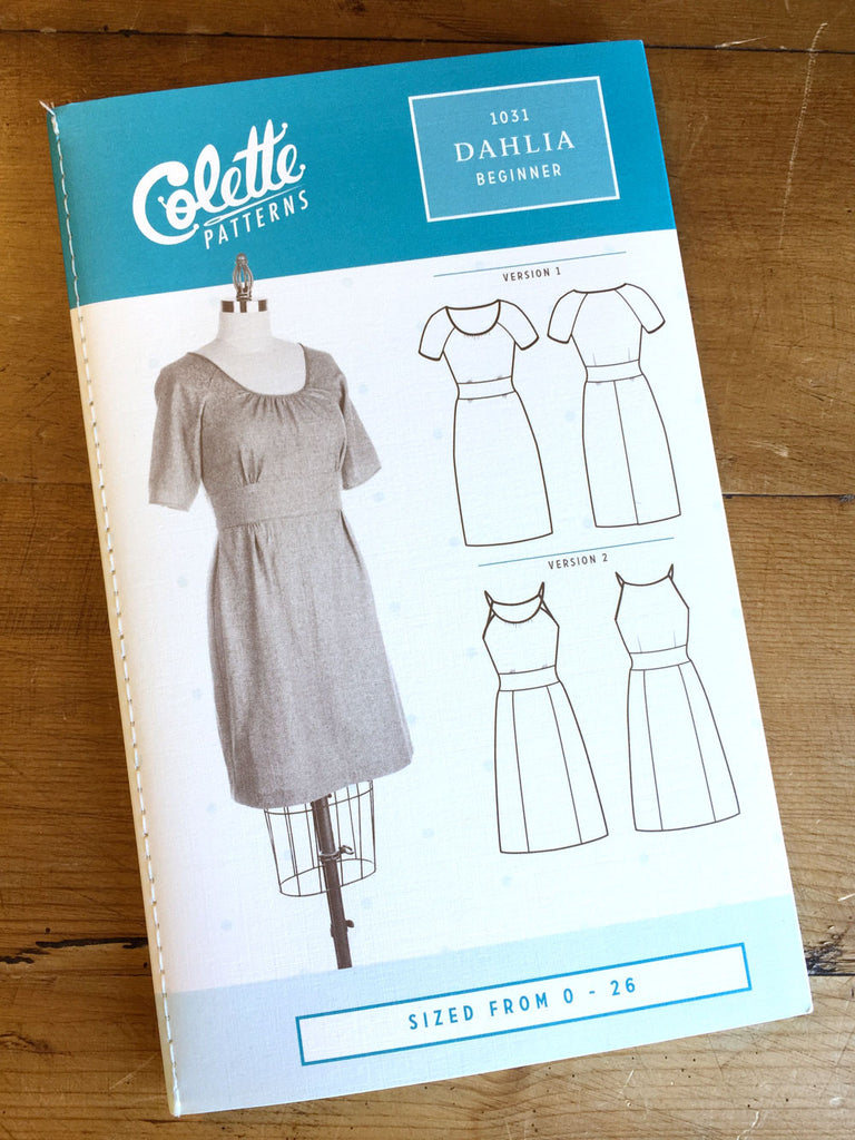 Colette Patterns - Dahlia - Dress - Craftyangel