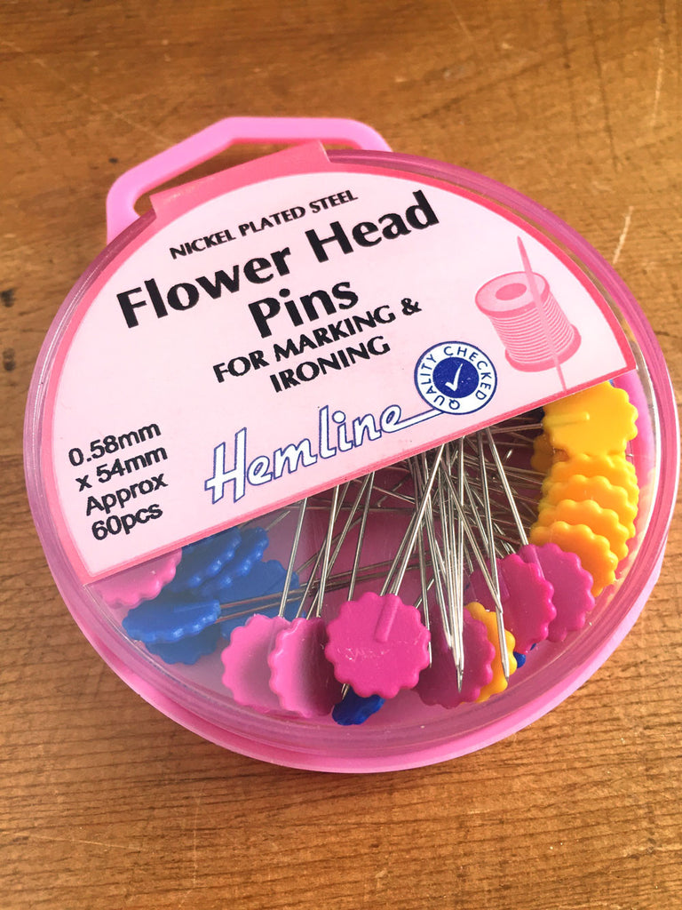 Flower Head Pins - Pack of 60 - Craftyangel