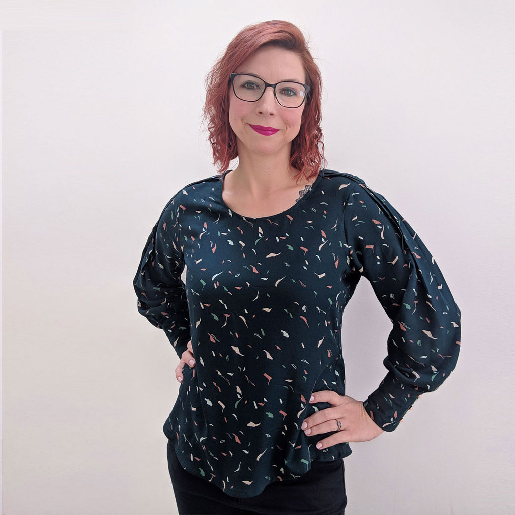 Josie Blouse - Experimental Space - Craftyangel