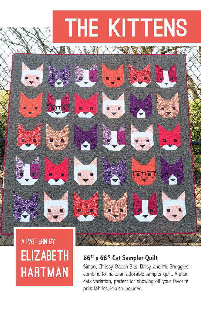 Elizabeth Hartman - The Kittens Quilt Pattern