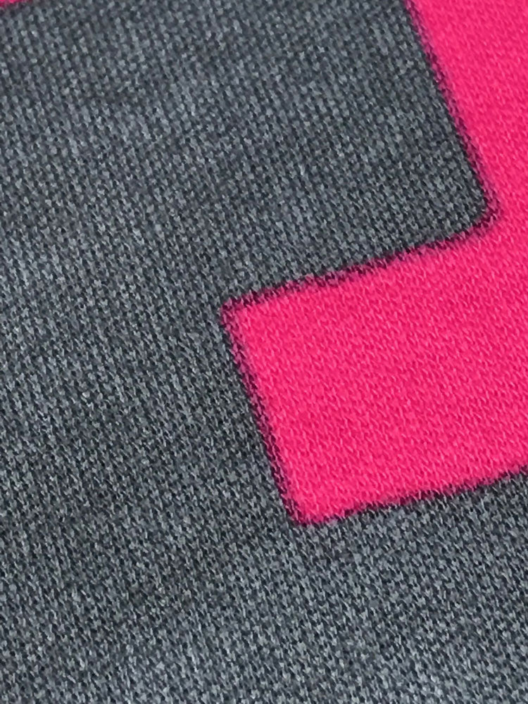 Cloud 9 Fabrics - Cross in Gray - Knit - Craftyangel
