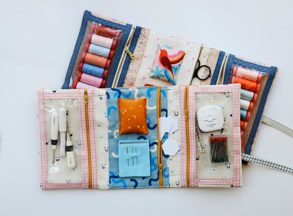 Make and Go Pouch by Aneela Hoey - Craftyangel