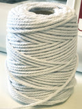 Piping cord (100% cotton) 3mm - white - Craftyangel