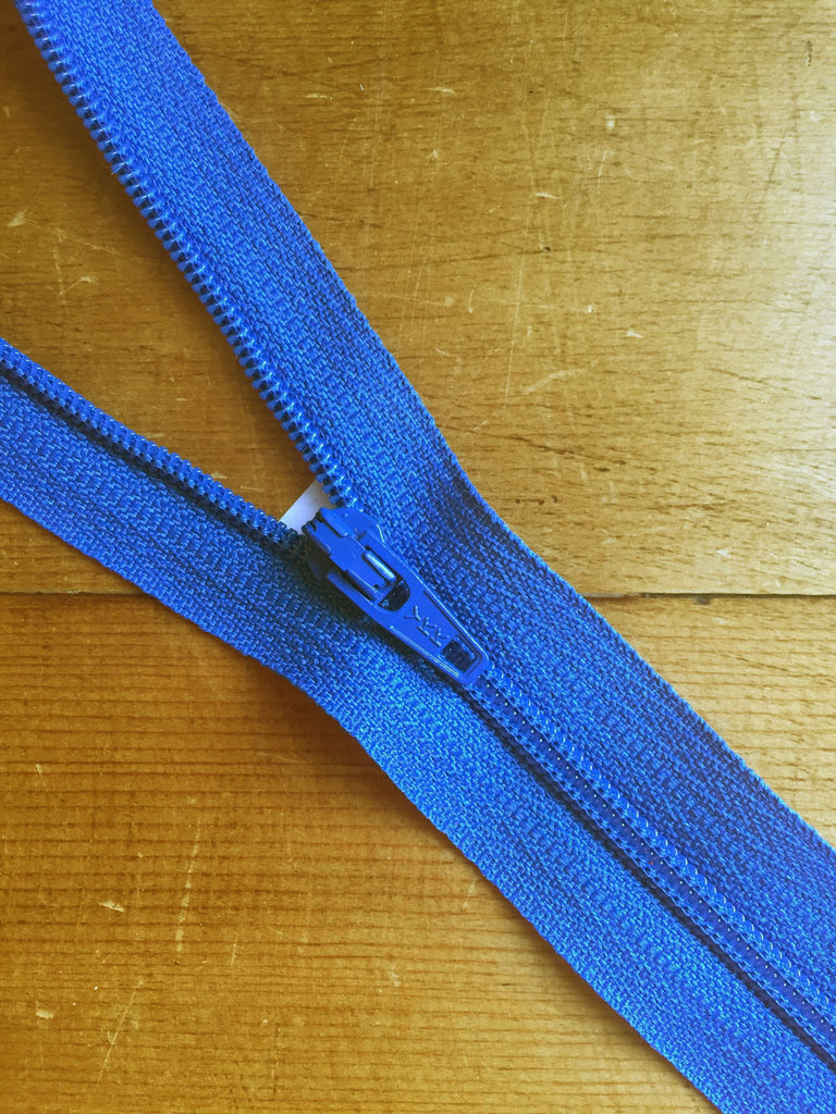 8"/20cm Nylon Skirt/Dress Zip - Royal Blue (918) - Craftyangel