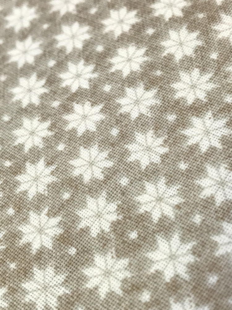 Snowflakes - Scandi - Cream - Craftyangel