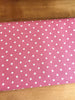Sevenberry - Linen - Pink Spot - Craftyangel