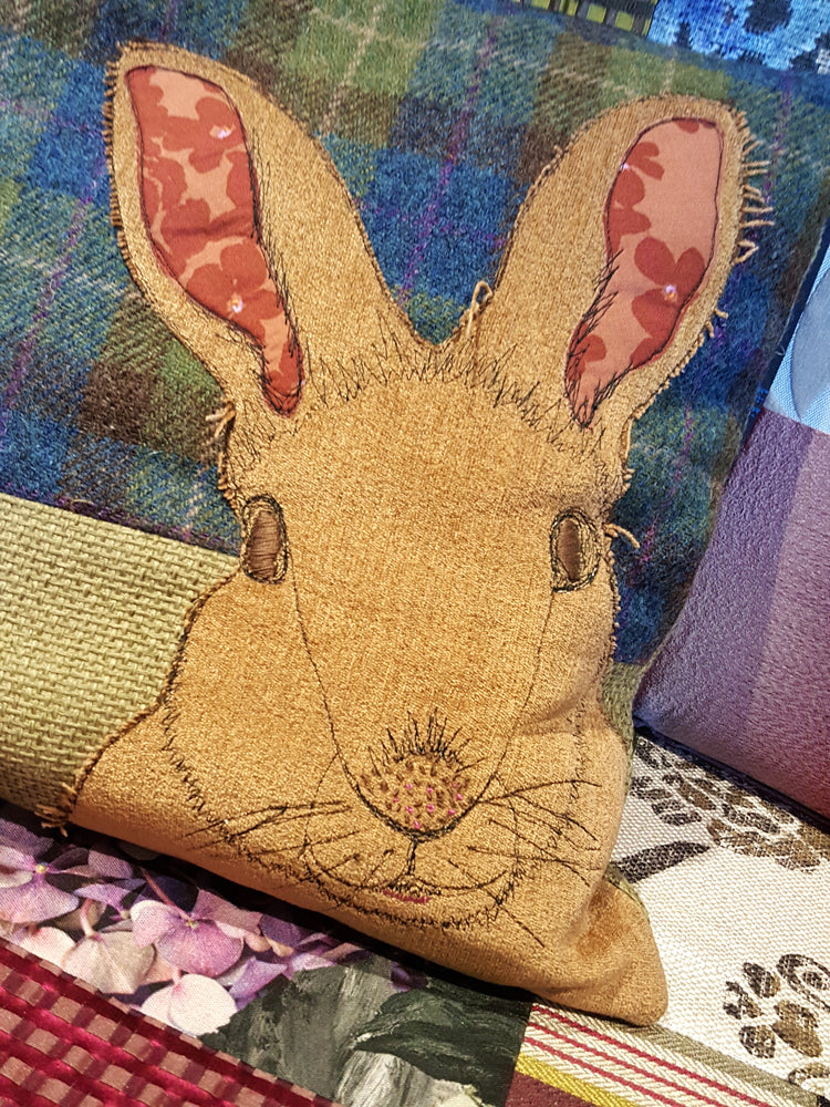 1 space left - Free Motion Embroidery and Cushion Making workshop - with Sam Molloy [Sat 27th April 10.00am-4.30pm] - Craftyangel