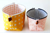 Zippered Basket Pouch by Aneela Hoey - Craftyangel